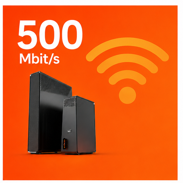 Internet 500 Mbit/s
