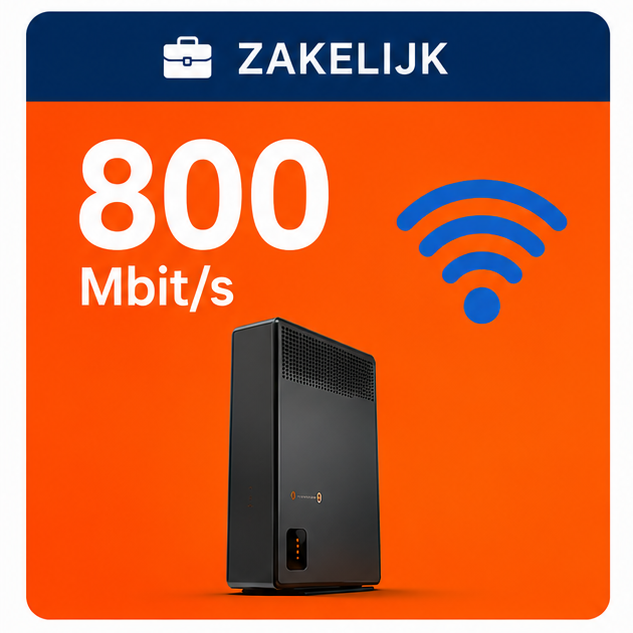 Zakelijk Internet Xtra 800 Mbit/s